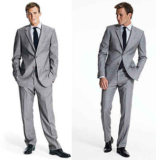 off the rack suite versus custom suit