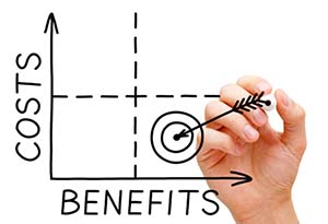 cost vs benefits
