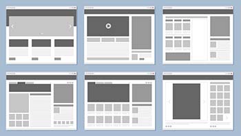 web layouts